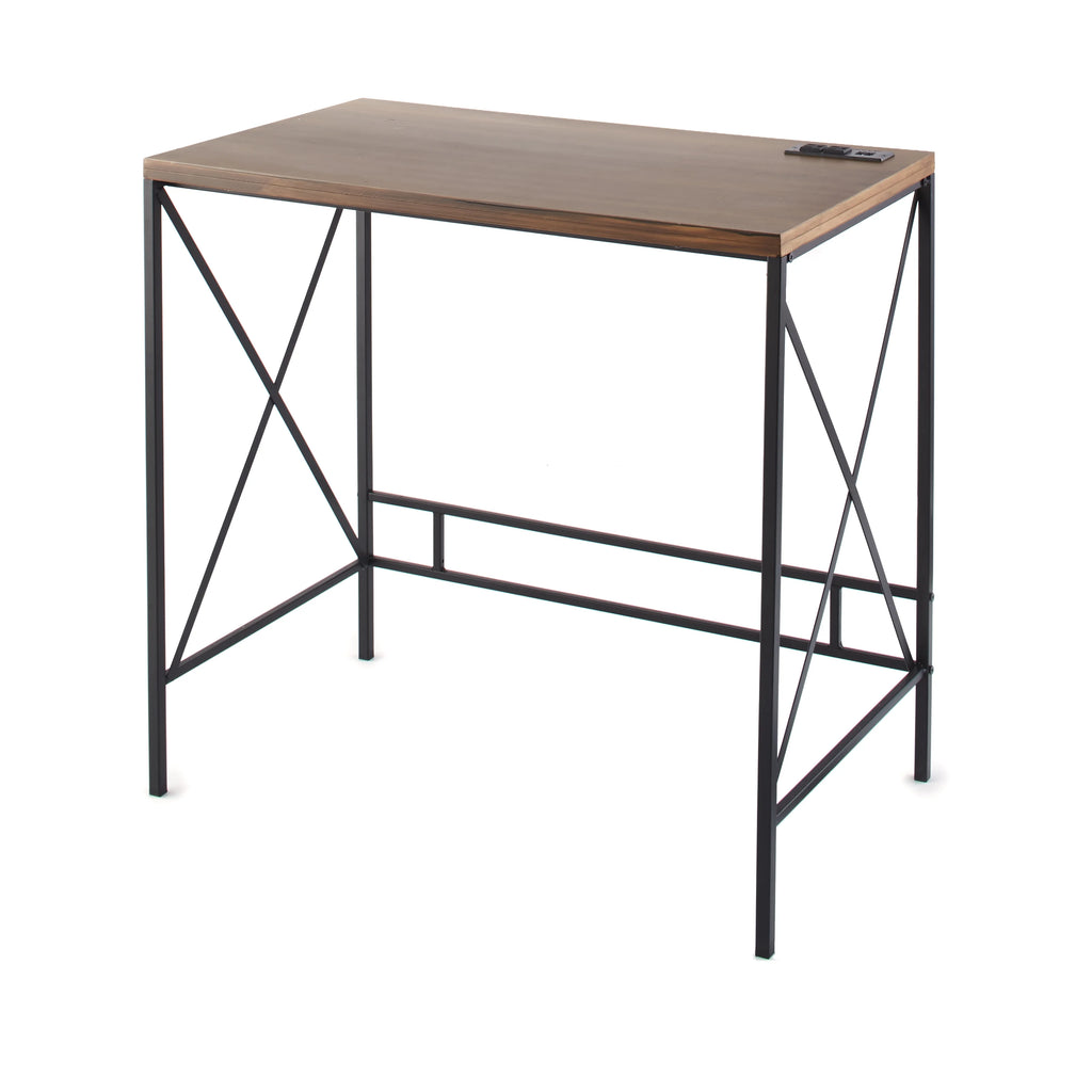 Powered Office Desk with Outlet & USB Port K579862