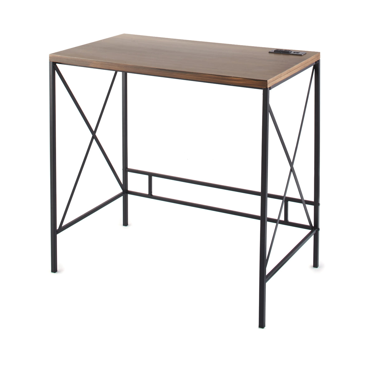 Powered Office Desk with Outlet & USB Port K579862