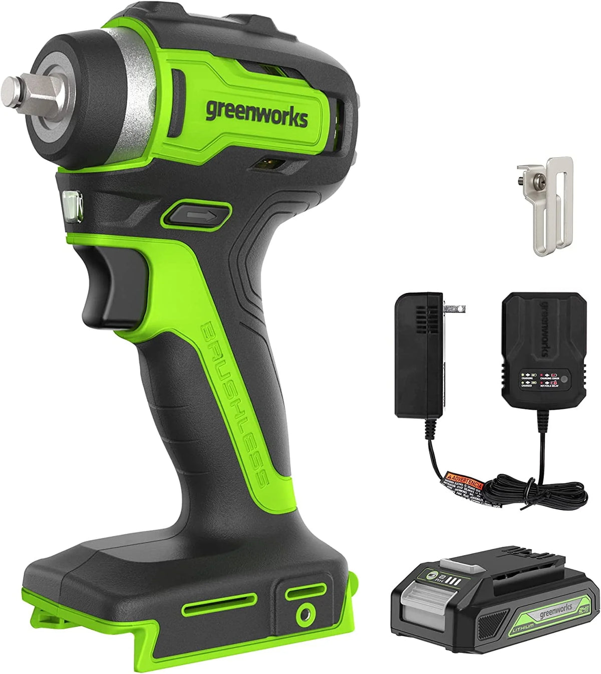 24V Brushless Cordless Impact Wrench H390