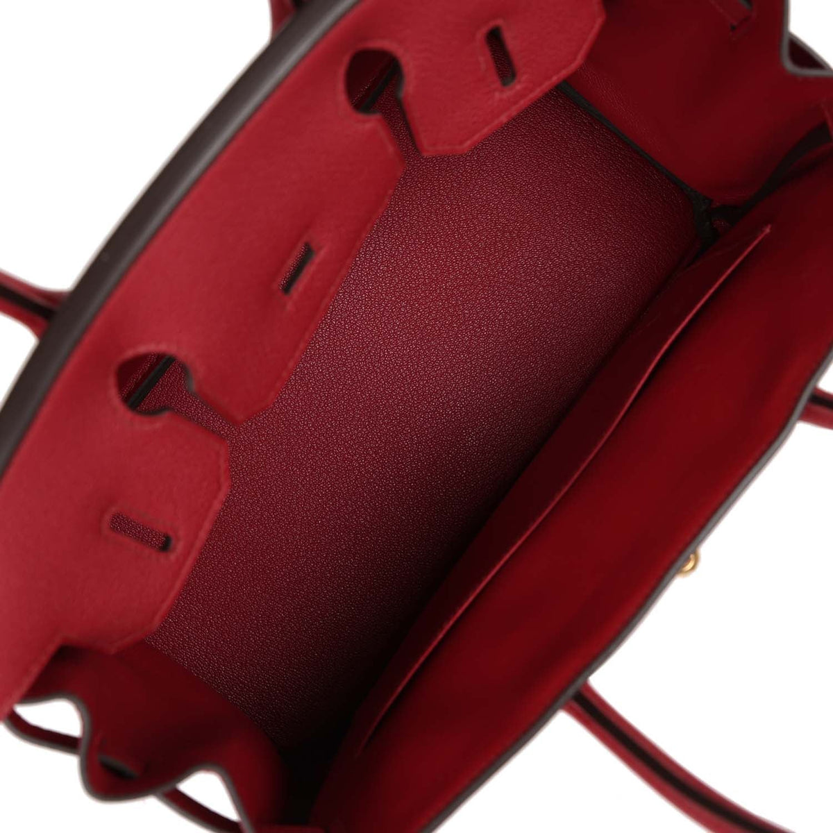 Rouge Grenat Togo Leather Bag X231041