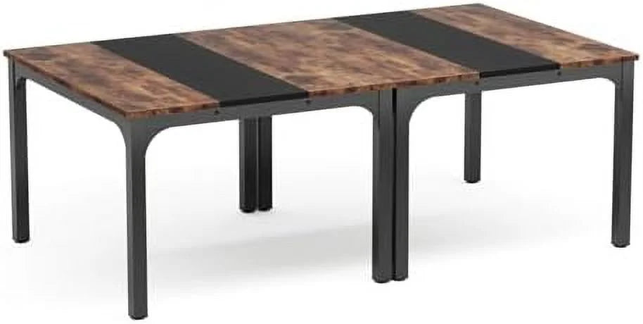 Computer Desk with Brown and Black Splice Board V3785