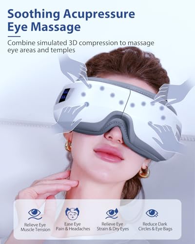 Heated Bluetooth Eye Massager W5972