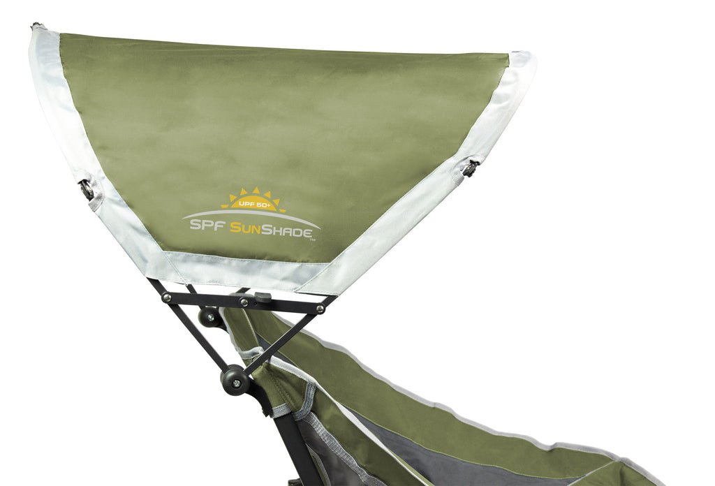 Loden Green Outdoor Rocker with SunShade Q2475