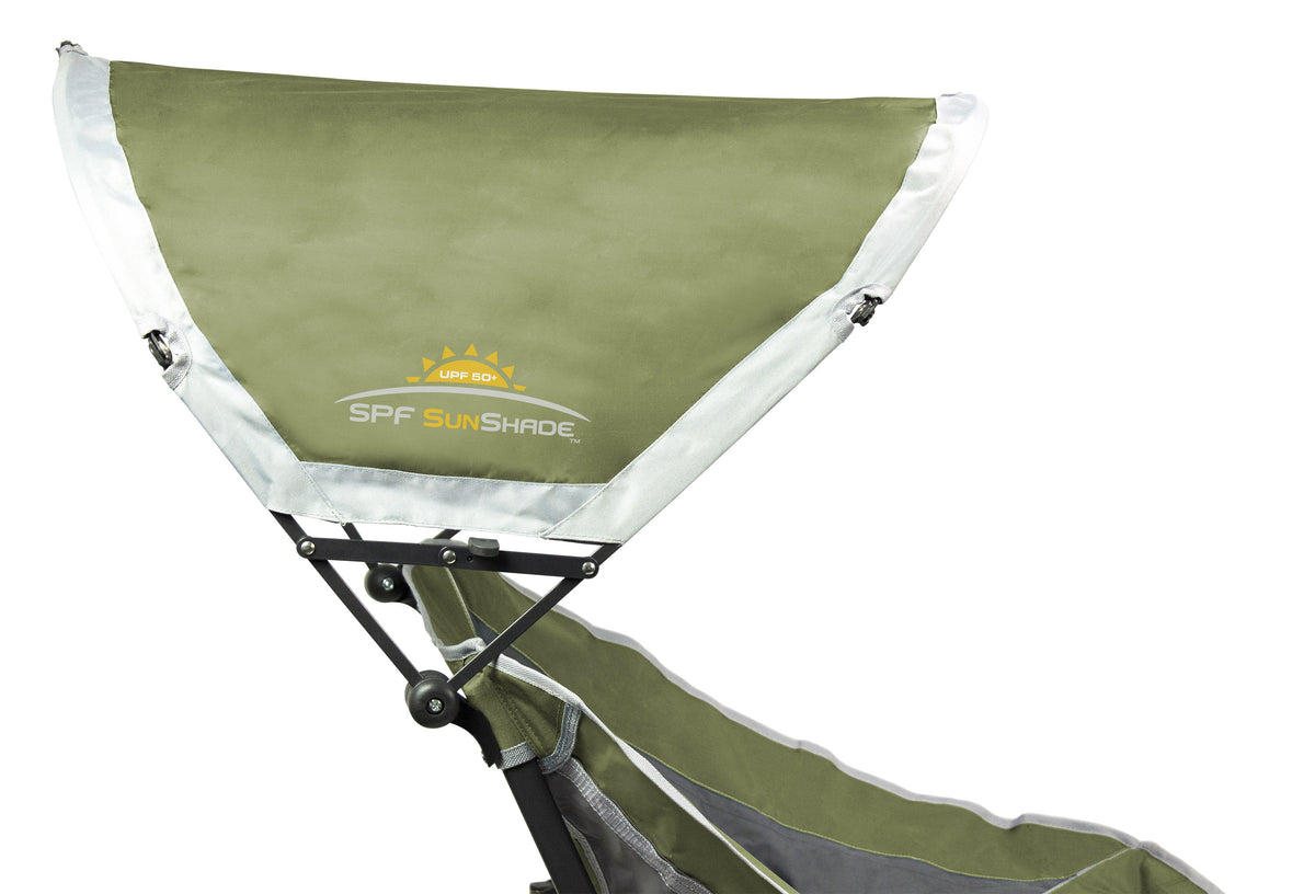 Loden Green Outdoor Rocker with SunShade Q2475