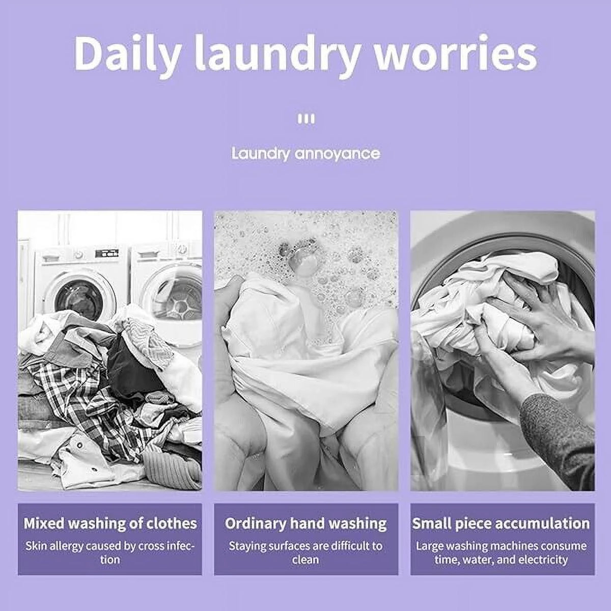 Portable Mini Washing Machine and Spin Dryer S49536