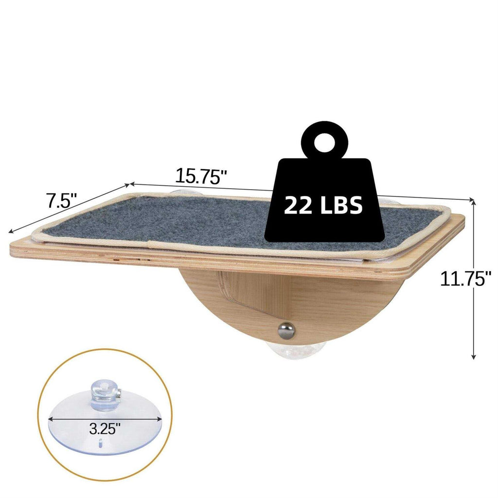 Cat Window Perch with Suction Cups V668660