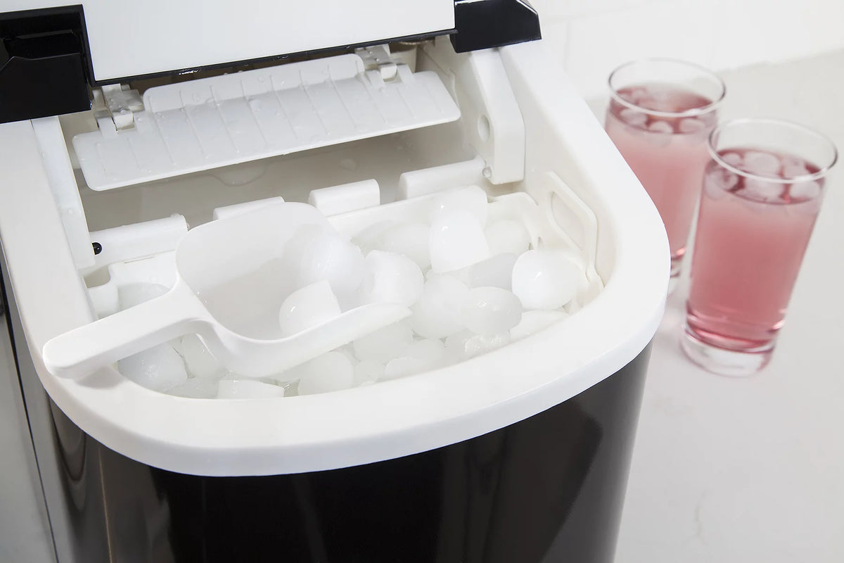 Portable Countertop Ice Maker Black Y1297