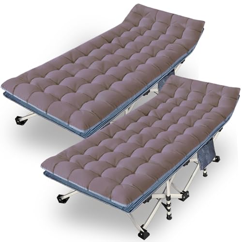 Oversize Camping Cot with Mattress and Carry Bag M803