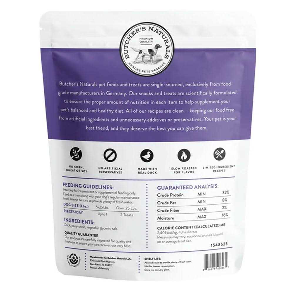 Duck Jerky Dog Treats V553935