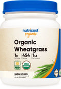 Organic Wheatgrass Powder 1 LB Non-GMO Superfood I982