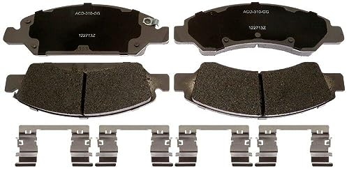 Ceramic Front Disc Brake Pad Set with Hardware J29484