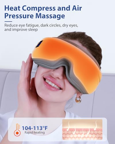 Heated Bluetooth Eye Massager W5972
