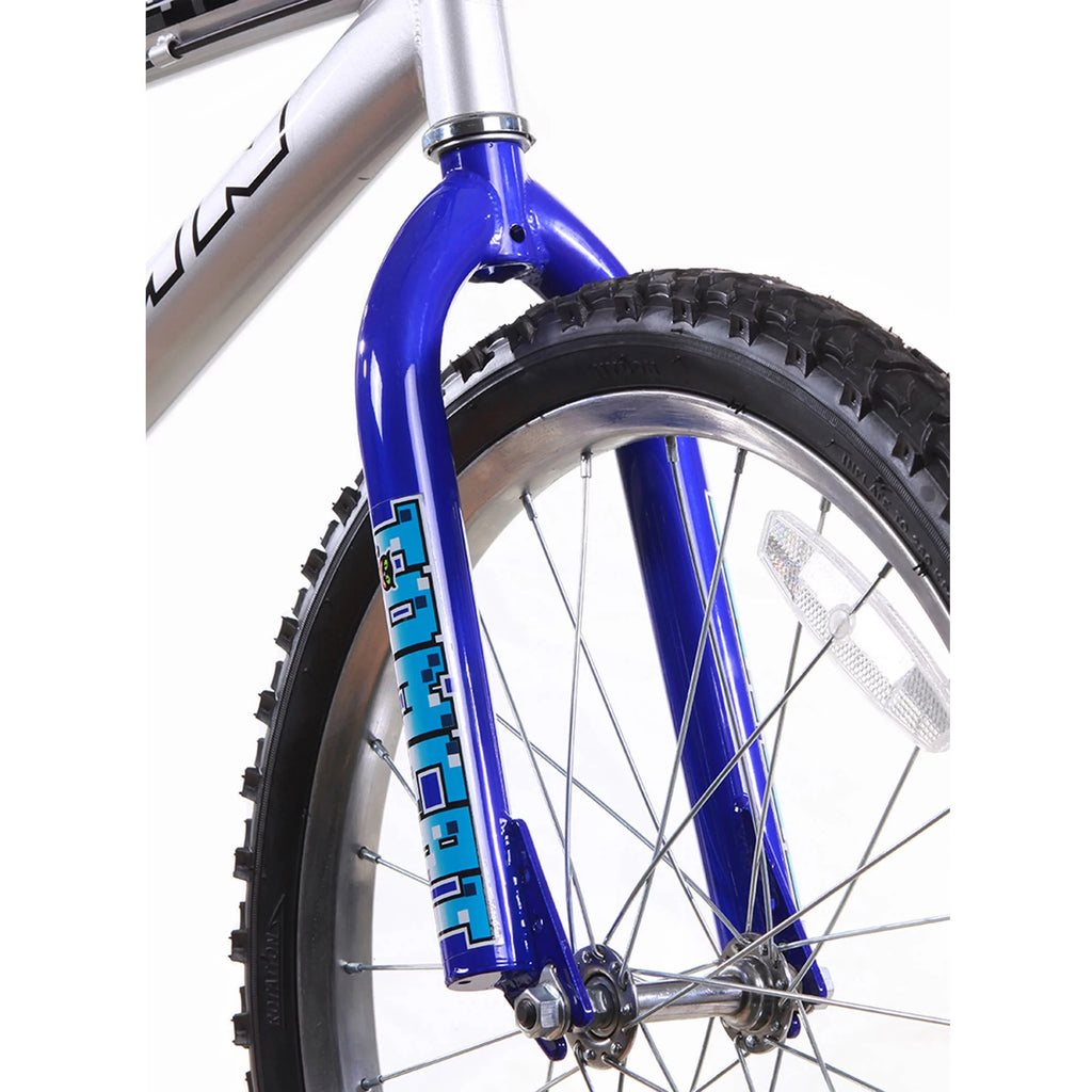 20 In. Blue and Silver BMX Bike T21612