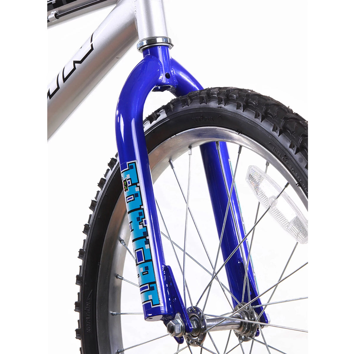 20 In. Blue and Silver BMX Bike T21612