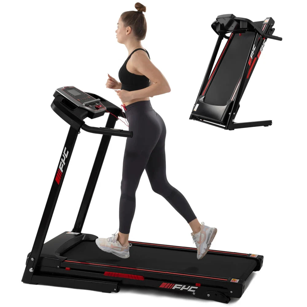 Folding Treadmill 300lb Capacity 3.5HP with Incline L354