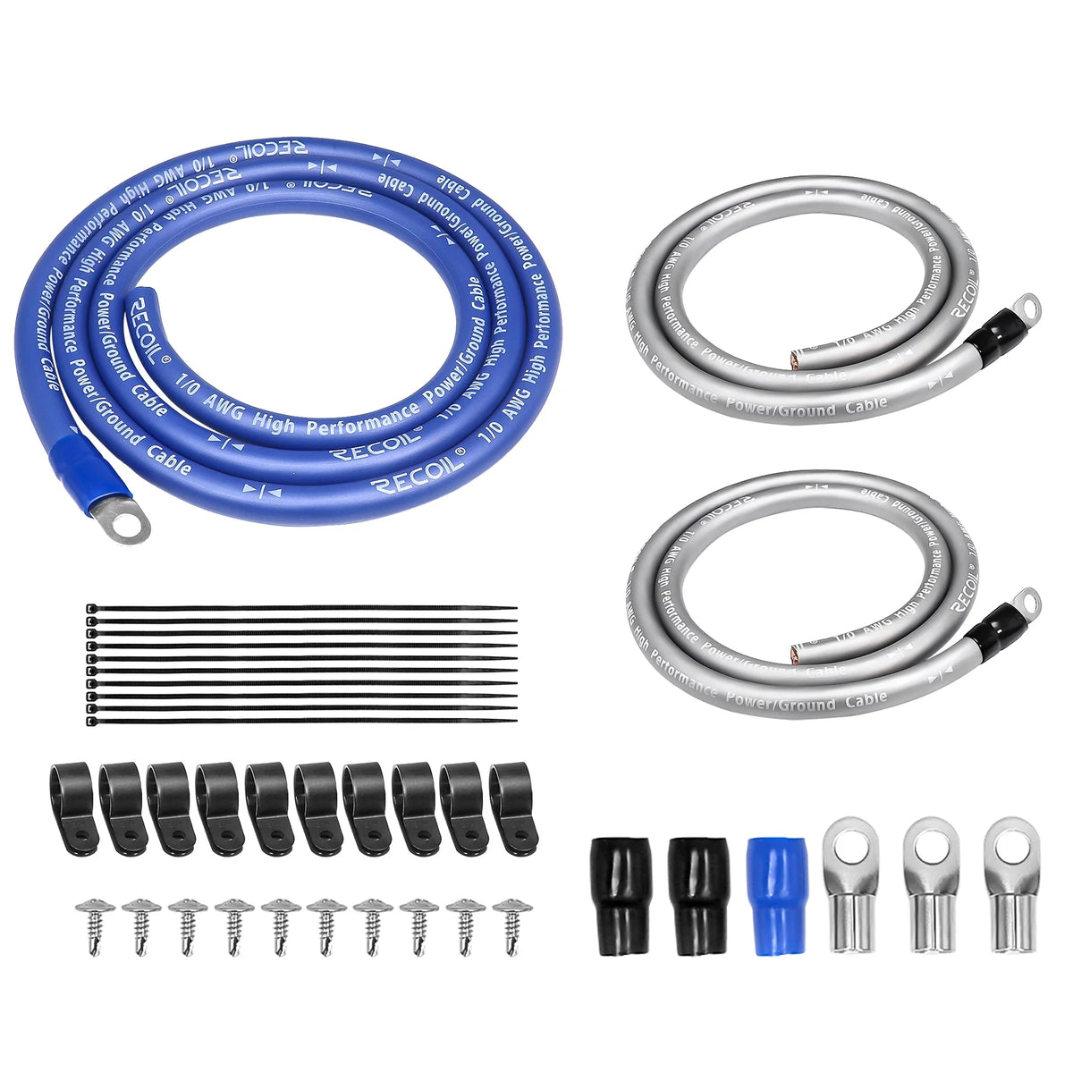 1/0 Gauge Amp Wiring Kit G948