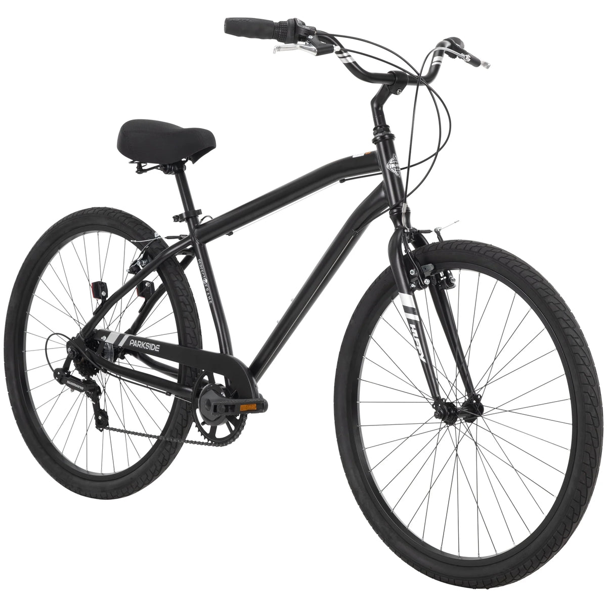 Matte Black 7-Speed Bike T2401