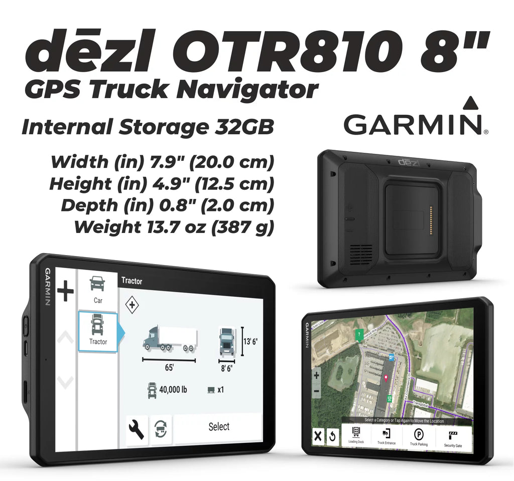 8” GPS Truck Navigator U5291