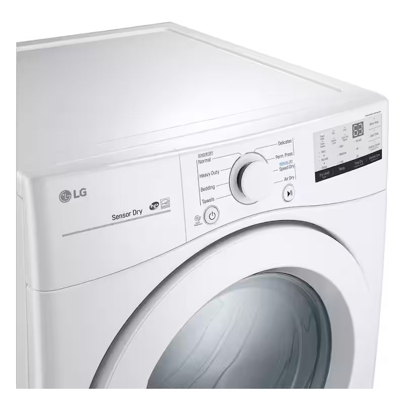 7.4 Cu. Ft. Vented Stackable Electric Dryer with Sensor Dry O76480