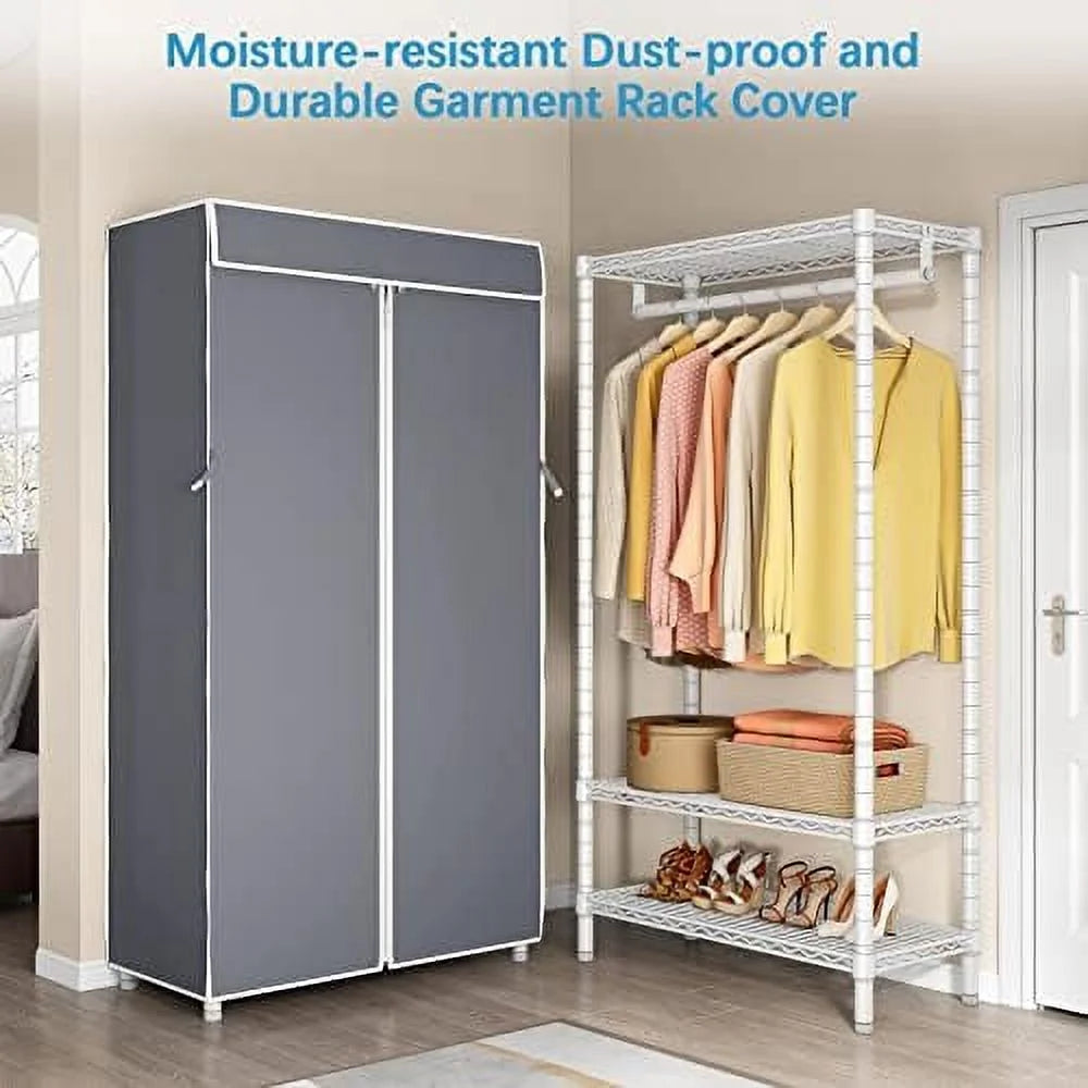 3 Tiers Garment Rack with Cover G1509