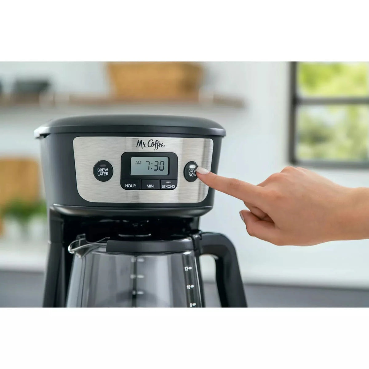 12-Cup Coffee Maker with Reusable Filter J871949