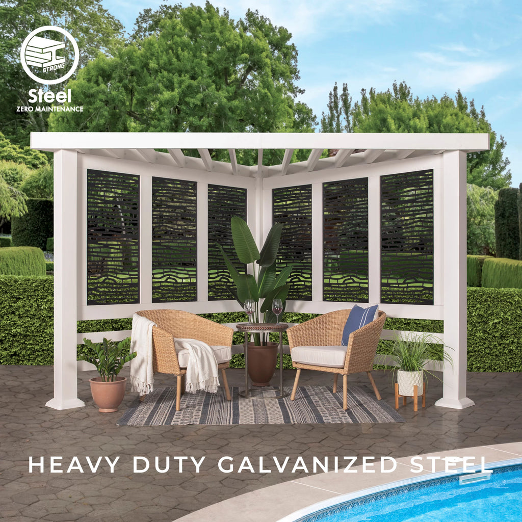 Steel Cabana Pergola U4044