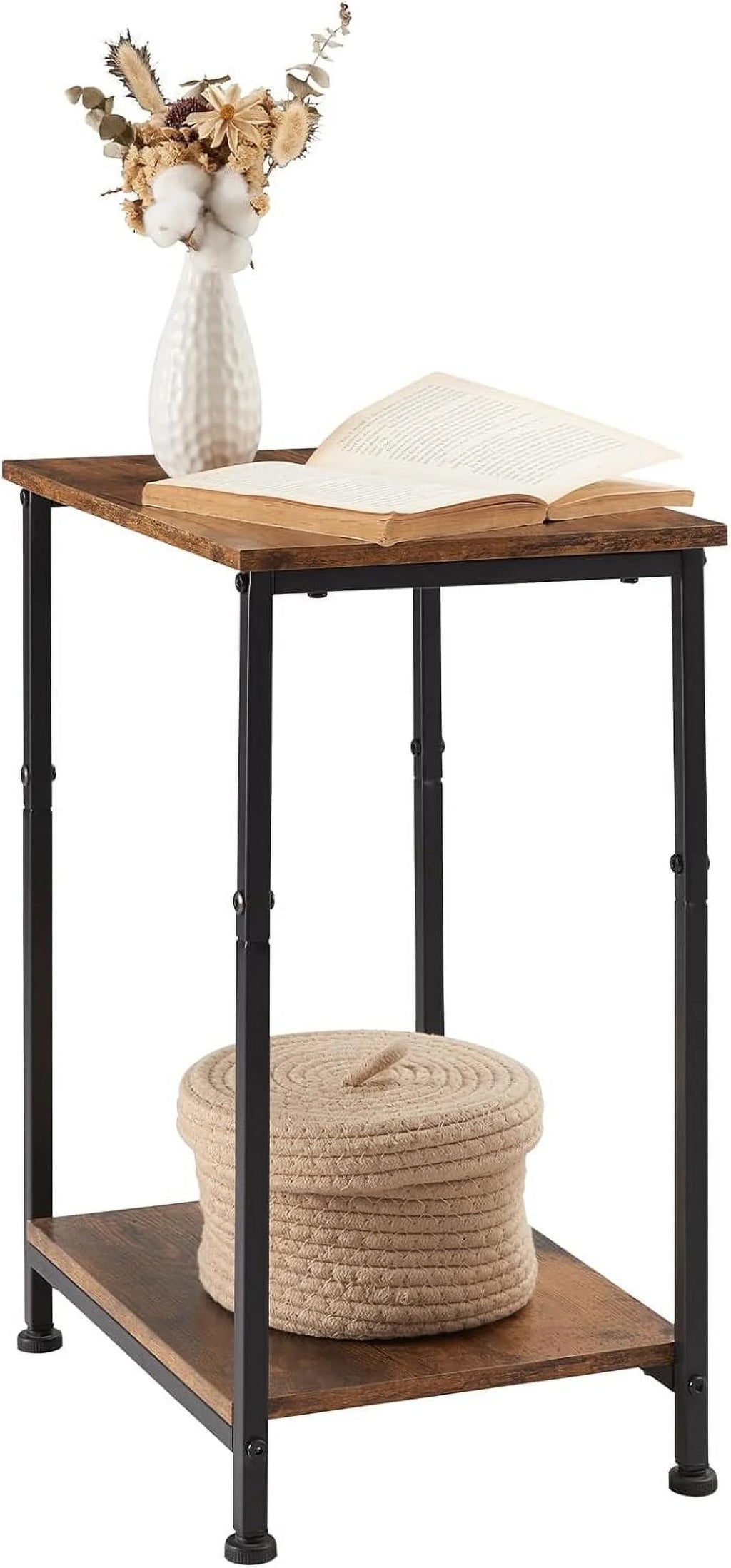 2-Tier Side Table with Storage Shelf Q3554