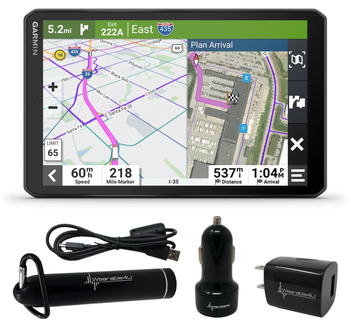 8” GPS Truck Navigator U5291