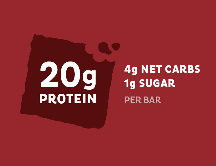 Chocolate Brownie 20g Protein Bar 12 Ct U136098