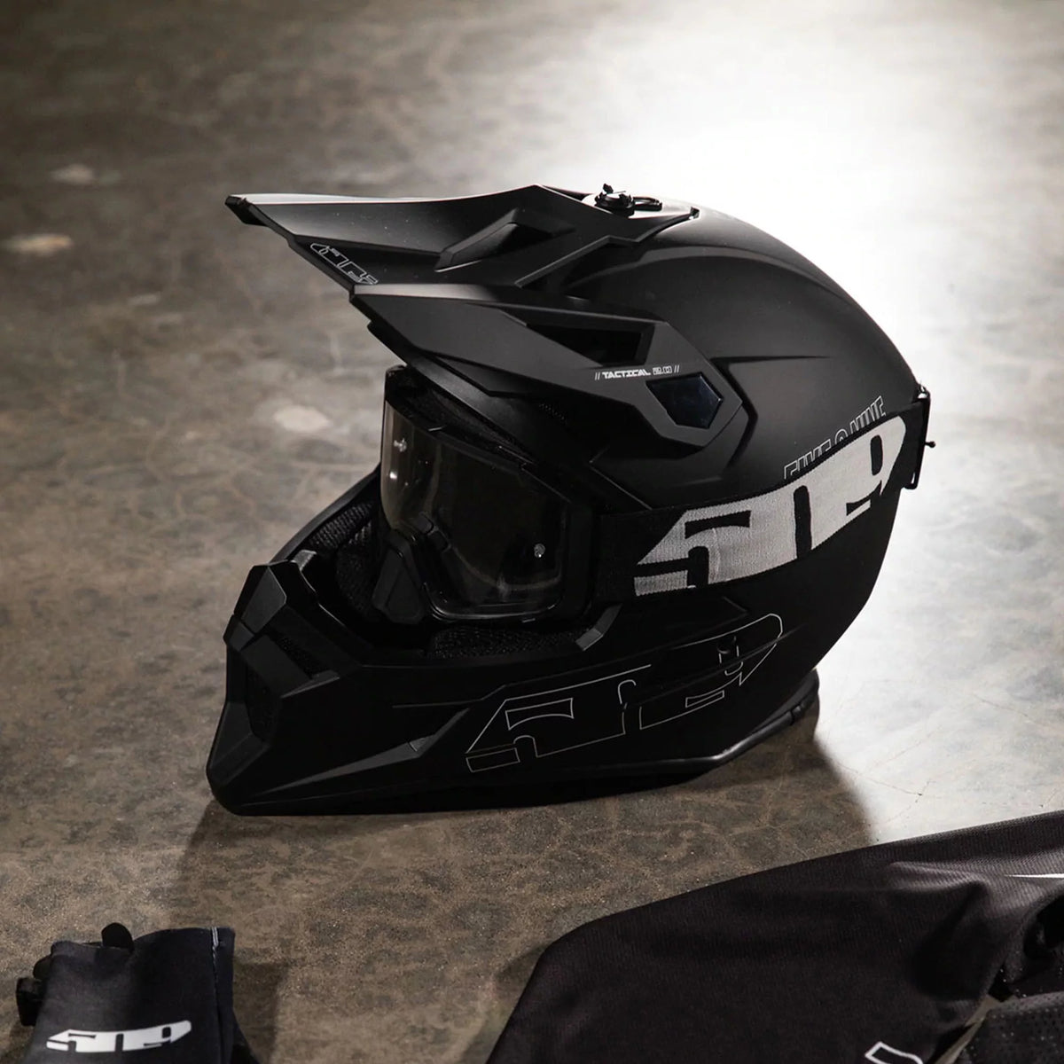 Black Tactical Helmet V44660