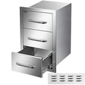 Outdoor Kitchen Drawers 16" W x 28.5" H x 20.5" D Q260