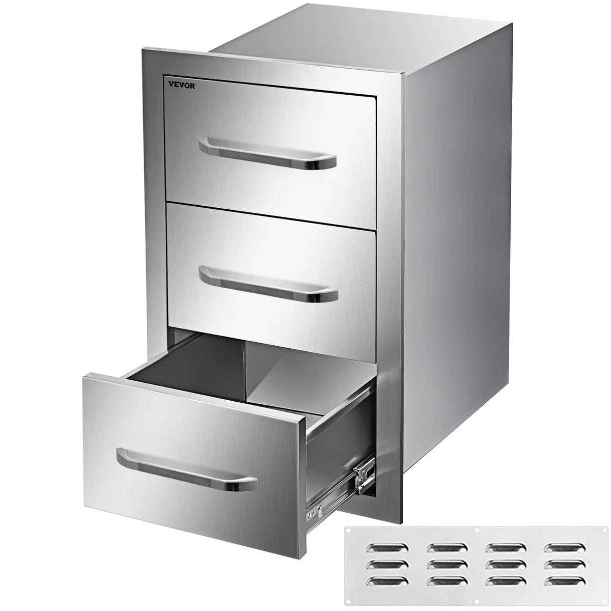 Outdoor Kitchen Drawers 16" W x 28.5" H x 20.5" D Q260