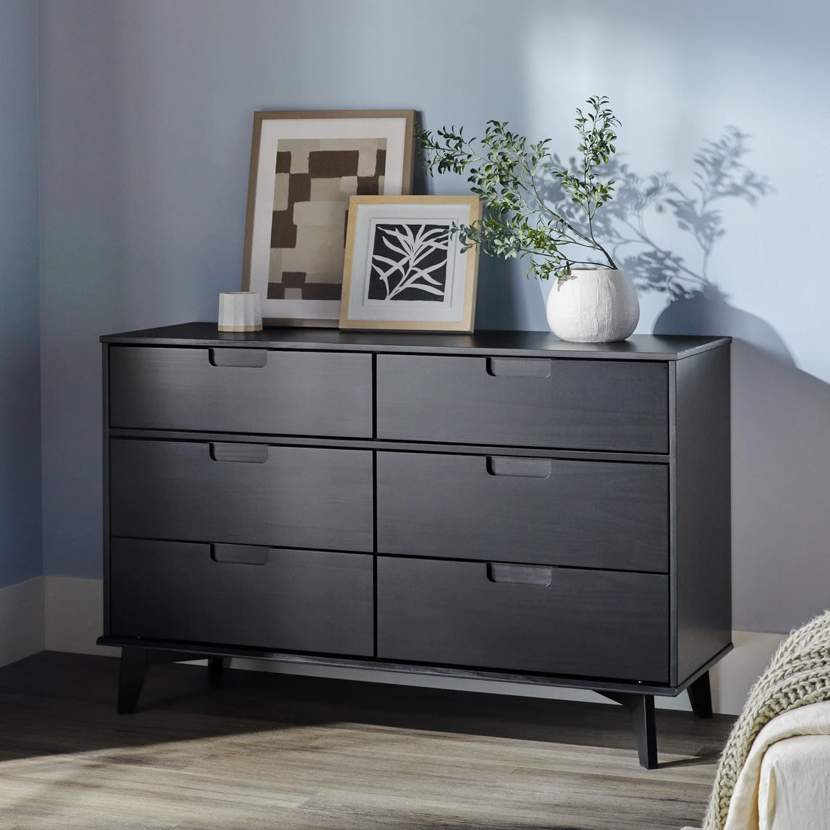 6 Drawer Solid Wood Dresser S618