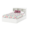 Bed With Drawers And Bookcase Headboard Set L418431