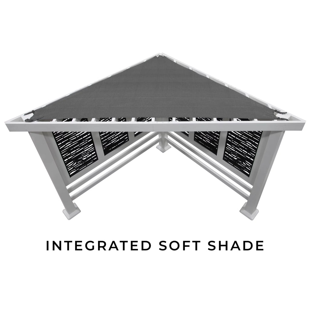 Steel Cabana Pergola U4044