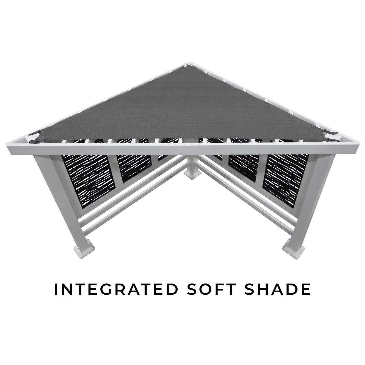 Steel Cabana Pergola U4044