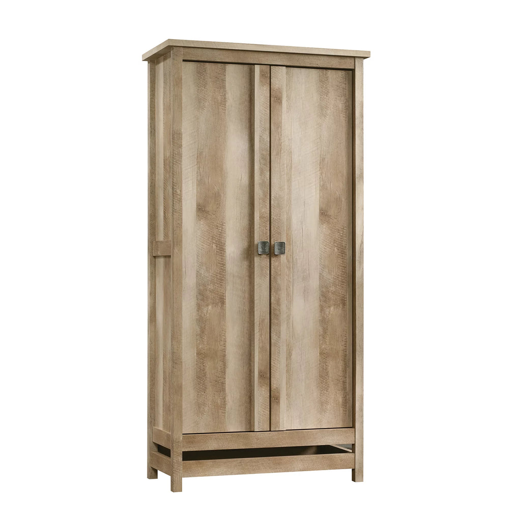 Lintel Oak Finish Storage Cabinet P17950