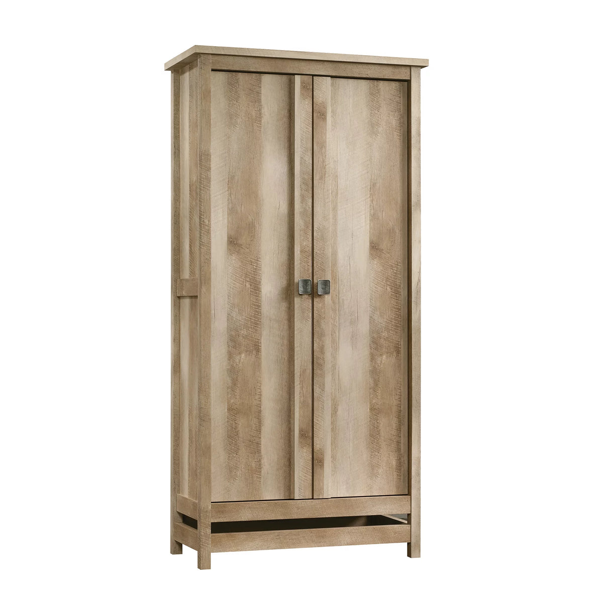 Lintel Oak Finish Storage Cabinet P17950