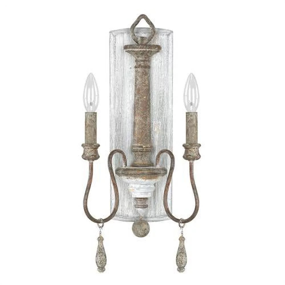 2 Light Wall Sconce 19.5 Inches Tall E1624
