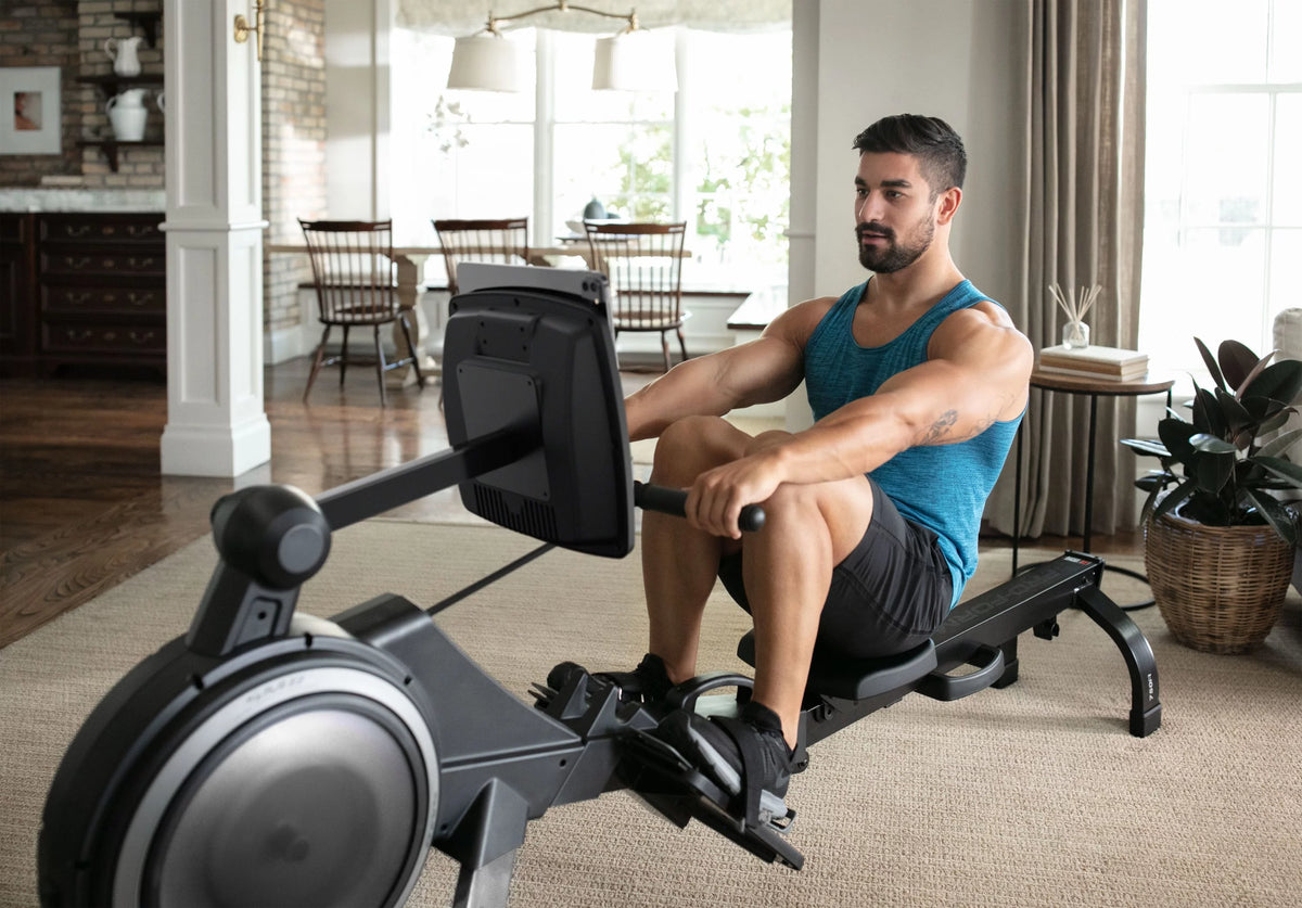 Rower with Display and Tablet Holder U981055