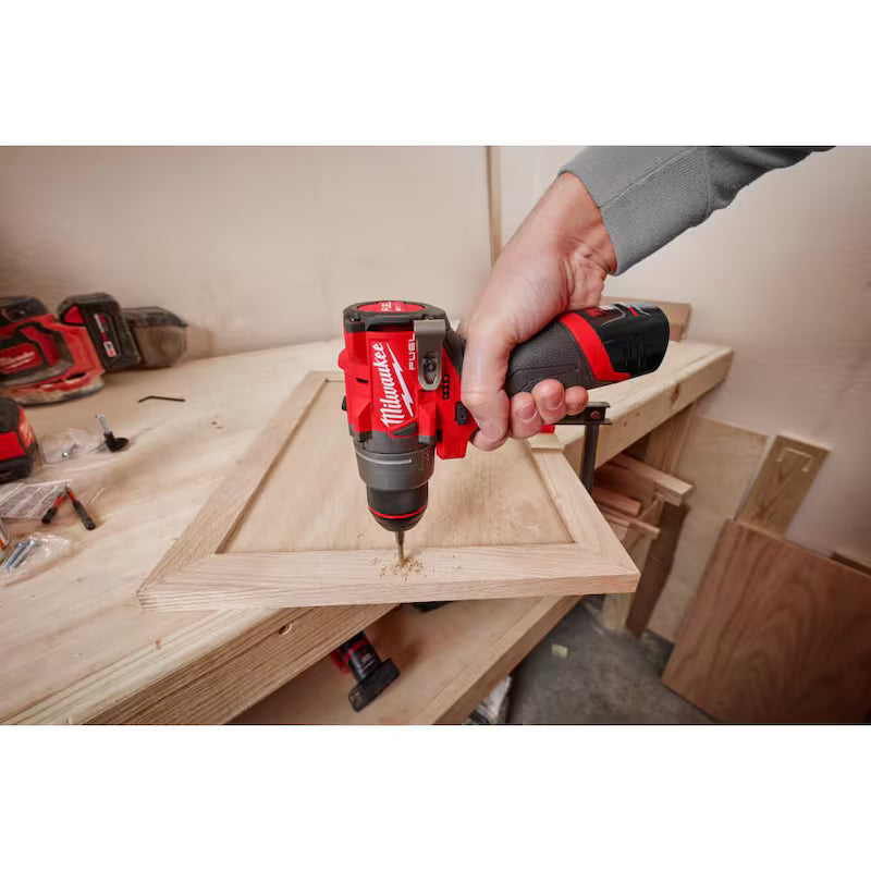 12-Volt Lithium-Ion Brushless Cordless Hammer Drill and Impact Driver Combo Kit with Compact Vacuum B232