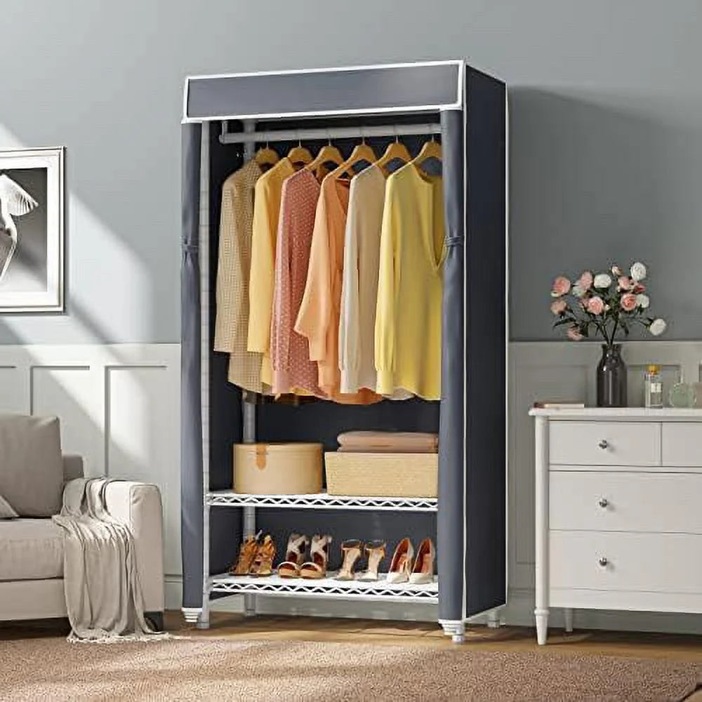 3 Tiers Garment Rack with Cover G1509