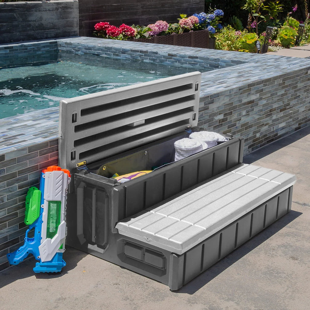 36 Spa Step Hot Tub and Spa 2-Step Storage Compartment J439579