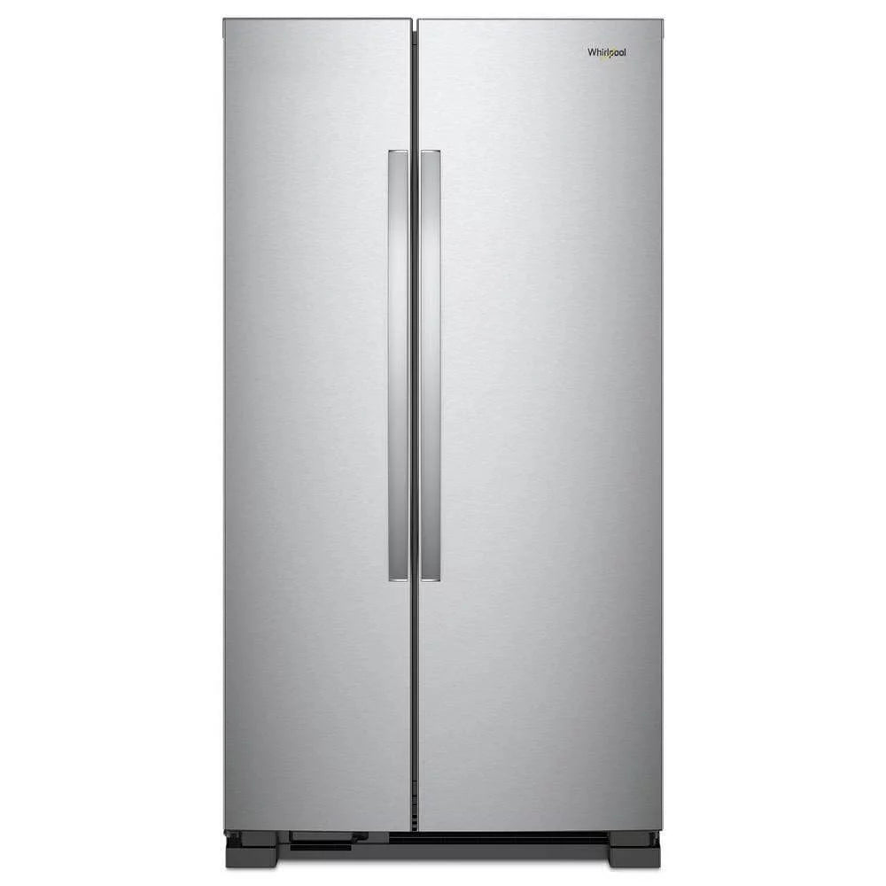 Side by Side Freestanding Refrigerator White S482