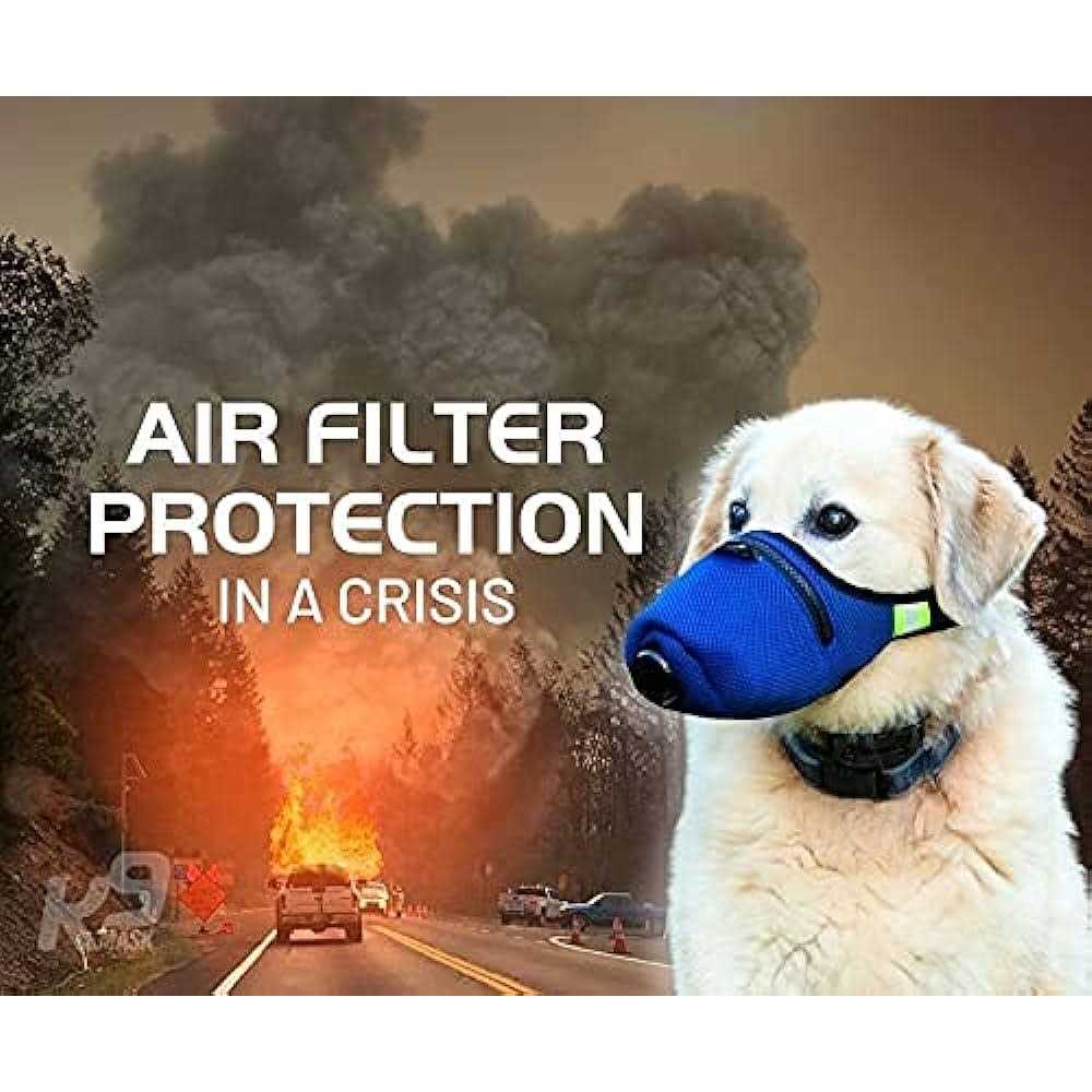 Air Filter Mask for Dogs with PM2.5 Air Filter Refills T52512