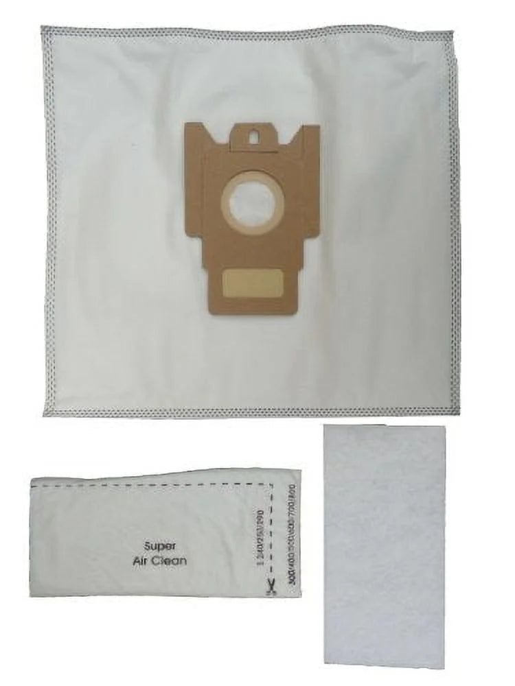Anti-Allergen Vacuum Cleaner Dust Bags 25 Pack with 10 Filters W211913