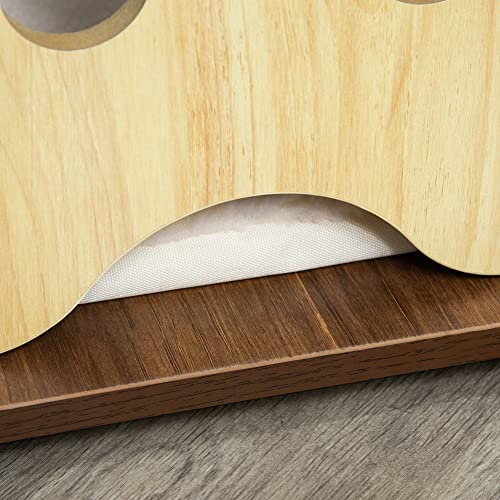 Brown Dog Crate End Table with Foam Cushion I401013