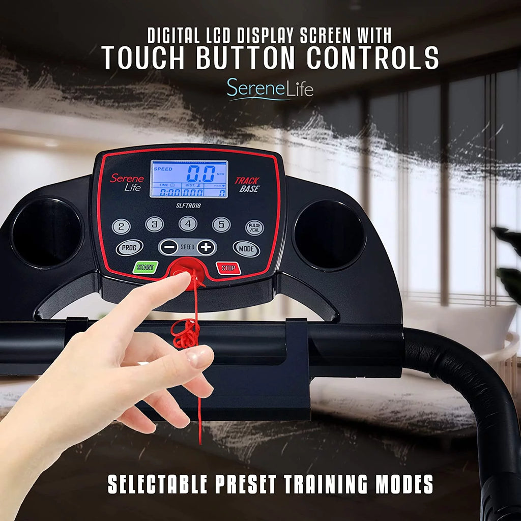 Foldable Treadmill with LCD V7480