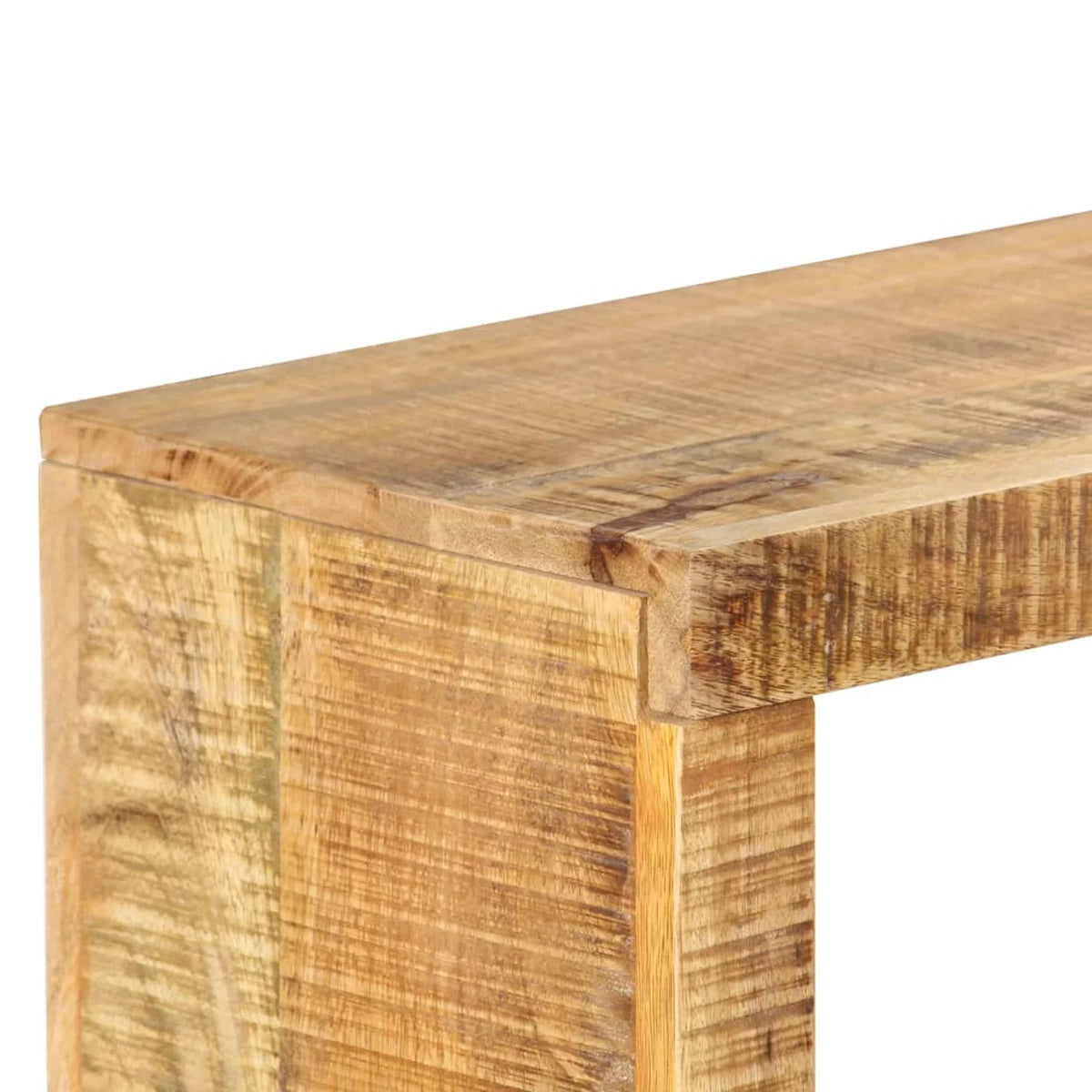 Wooden Sideboard with 8 Storage Compartments Mango Wood Console Table W202330