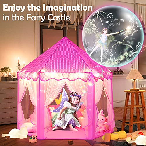 Princess Castle Play Tent Pink X2790